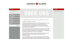 Desktop Screenshot of habermehl-follmann.de